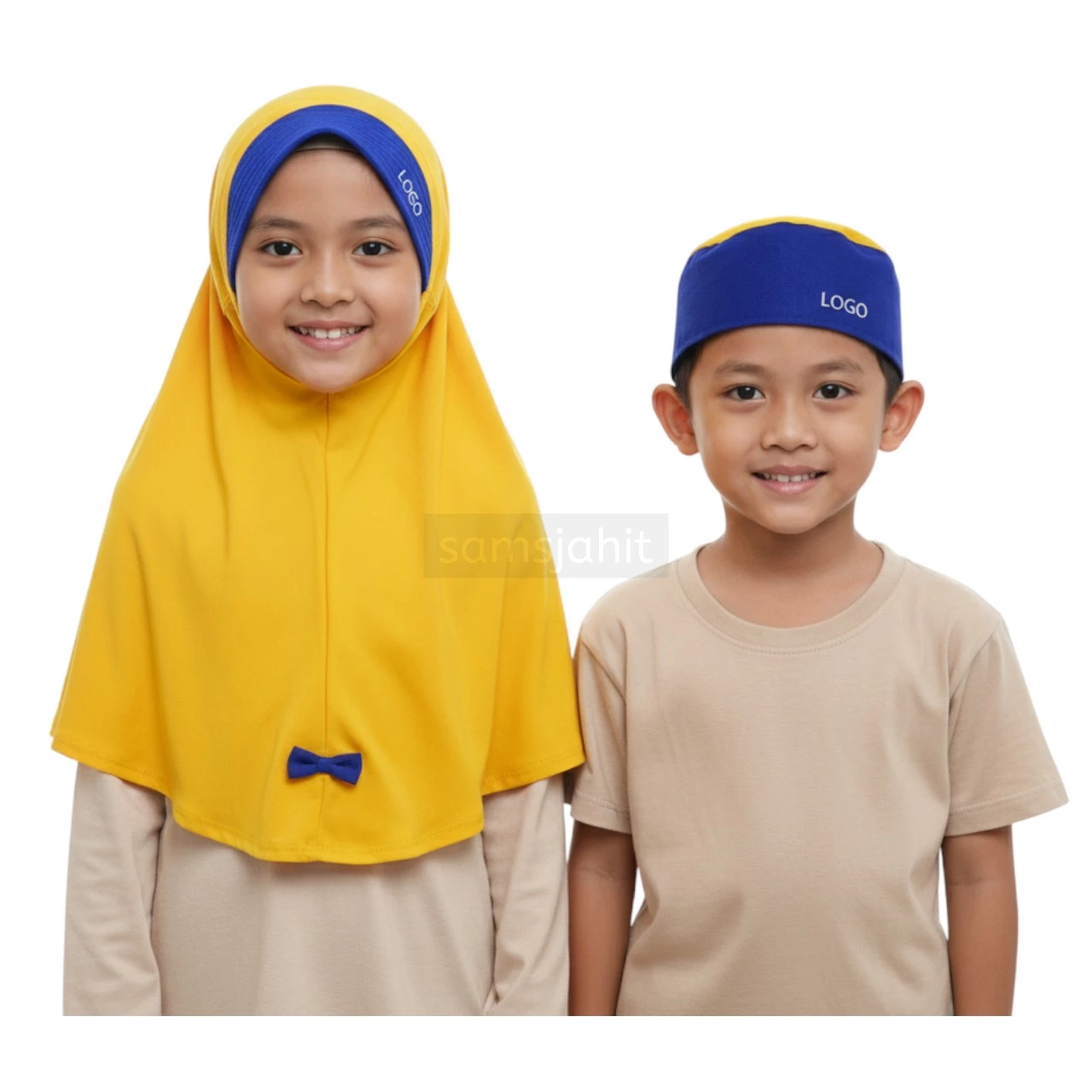 Tudung dan Kopiah Tadika